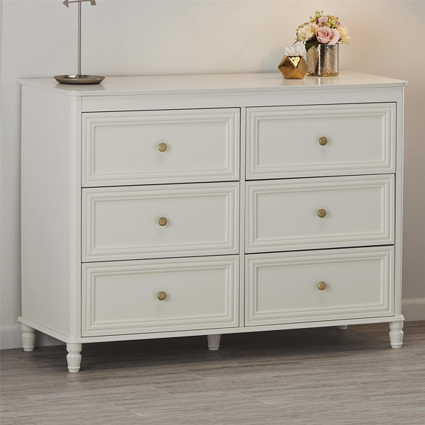 Little Seeds Piper 6 Drawer Double Dresser & Reviews Wayfair Canada